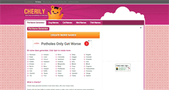 Desktop Screenshot of cherily.com